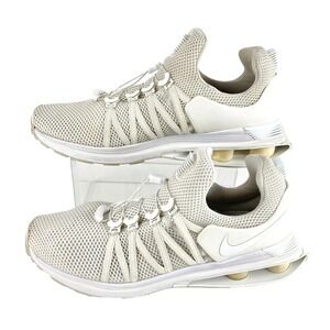 Nike Shox Gravity Tennis Shoes Men's 11.5 Triple White Running AR1999-100